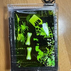 Electric Bubblegum Glitter Goo wallet